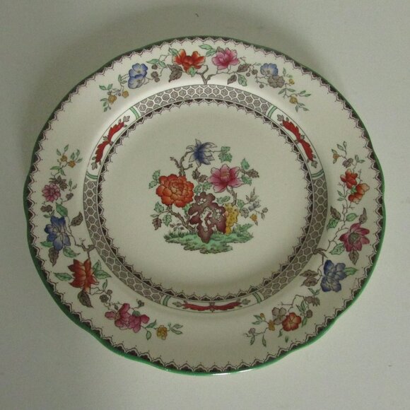 Vintage 7.5" salad plate, Chinese Rose design, Copeland Spode (Lot 3) - Picture 3 of 12